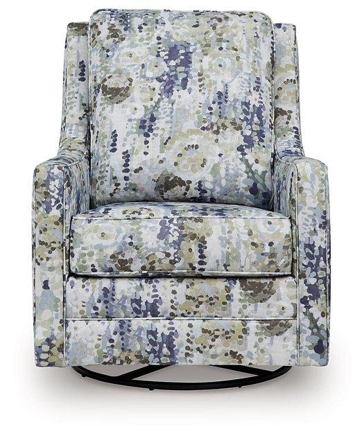 Dustinford Swivel Glider Accent Chair - Dow Furniture (ME)