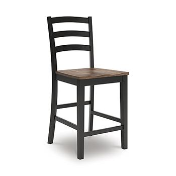Wildenauer Counter Height Barstool - Dow Furniture (ME)
