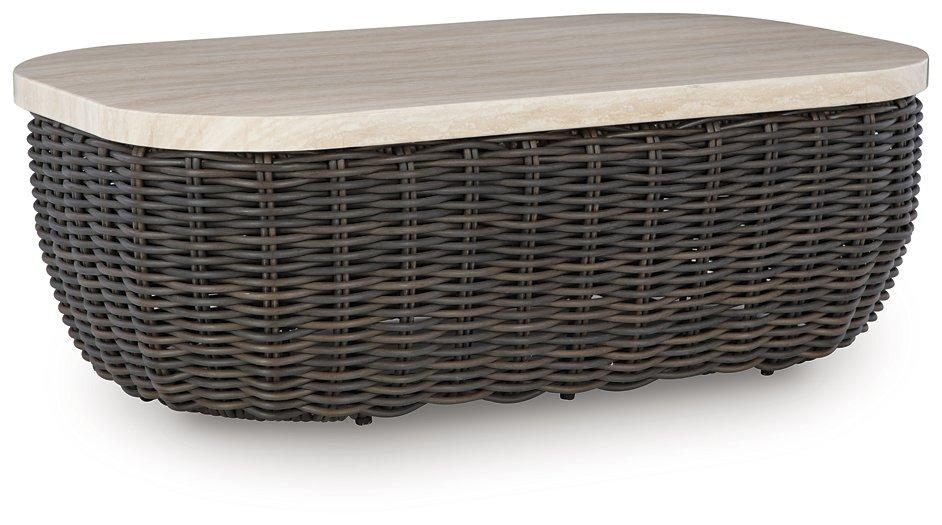 Kimora Outdoor Coffee Table - Dow Furniture (ME)