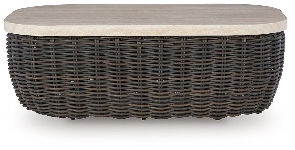 Kimora Outdoor Coffee Table - Dow Furniture (ME)