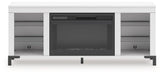 Brollevi 60" TV Stand with Electric Fireplace - Dow Furniture (ME)