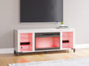 Brollevi 60" TV Stand with Electric Fireplace - Dow Furniture (ME)