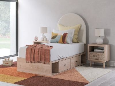 Arloster Upholstered Bed - Dow Furniture (ME)