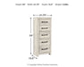 Cambeck Narrow Chest of Drawers - Dow Furniture (ME)