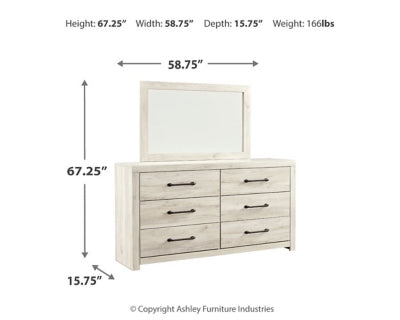 Cambeck Dresser and Mirror - Dow Furniture (ME)
