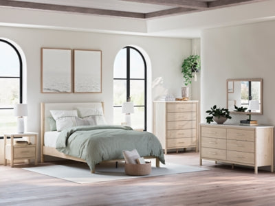 Cadmori Upholstered Bed - Dow Furniture (ME)