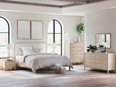 Cadmori Upholstered Bed - Dow Furniture (ME)