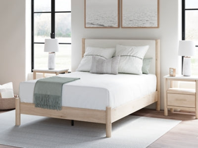 Cadmori Upholstered Bed - Dow Furniture (ME)