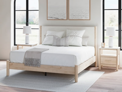 Cadmori Upholstered Bed - Dow Furniture (ME)
