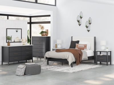 Cadmori Upholstered Bed - Dow Furniture (ME)