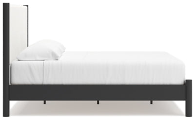Cadmori Upholstered Bed - Dow Furniture (ME)