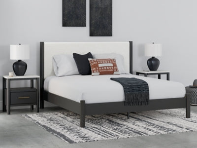 Cadmori Upholstered Bed - Dow Furniture (ME)
