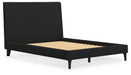Cadmori Upholstered Bed with Roll Slats - Dow Furniture (ME)