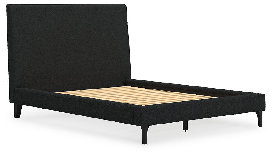 Cadmori Upholstered Bed with Roll Slats - Dow Furniture (ME)