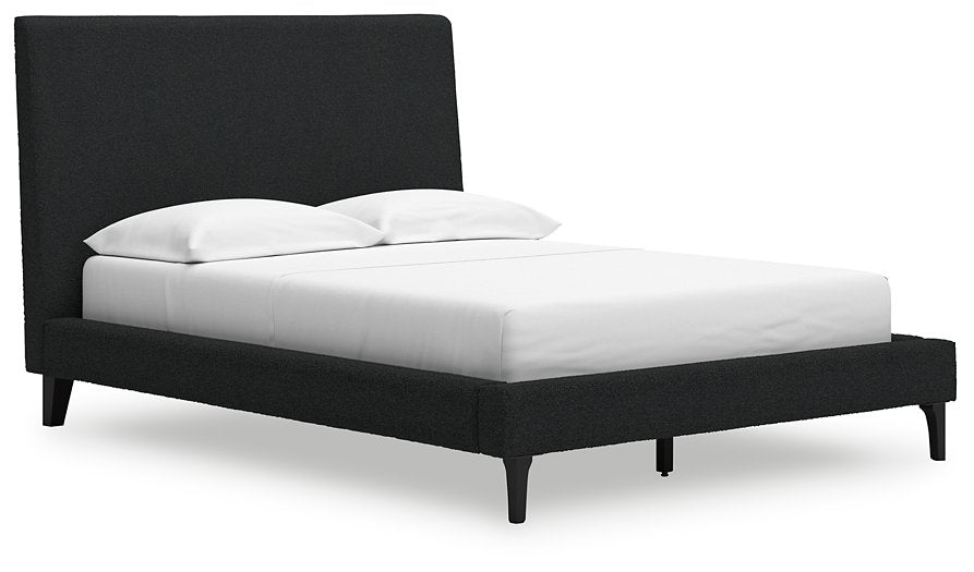 Cadmori Upholstered Bed with Roll Slats - Dow Furniture (ME)