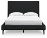 Cadmori Upholstered Bed with Roll Slats - Dow Furniture (ME)