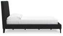 Cadmori Upholstered Bed with Roll Slats - Dow Furniture (ME)