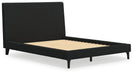 Cadmori Upholstered Bed with Roll Slats - Dow Furniture (ME)