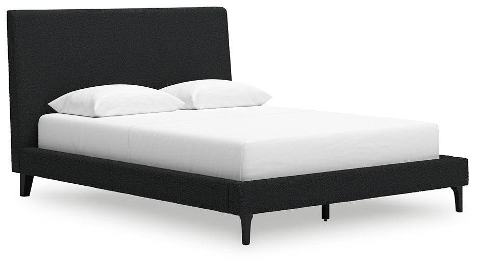 Cadmori Upholstered Bed with Roll Slats - Dow Furniture (ME)