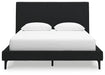 Cadmori Upholstered Bed with Roll Slats - Dow Furniture (ME)