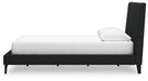 Cadmori Upholstered Bed with Roll Slats - Dow Furniture (ME)