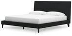 Cadmori Upholstered Bed with Roll Slats - Dow Furniture (ME)
