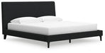 Cadmori Upholstered Bed with Roll Slats - Dow Furniture (ME)