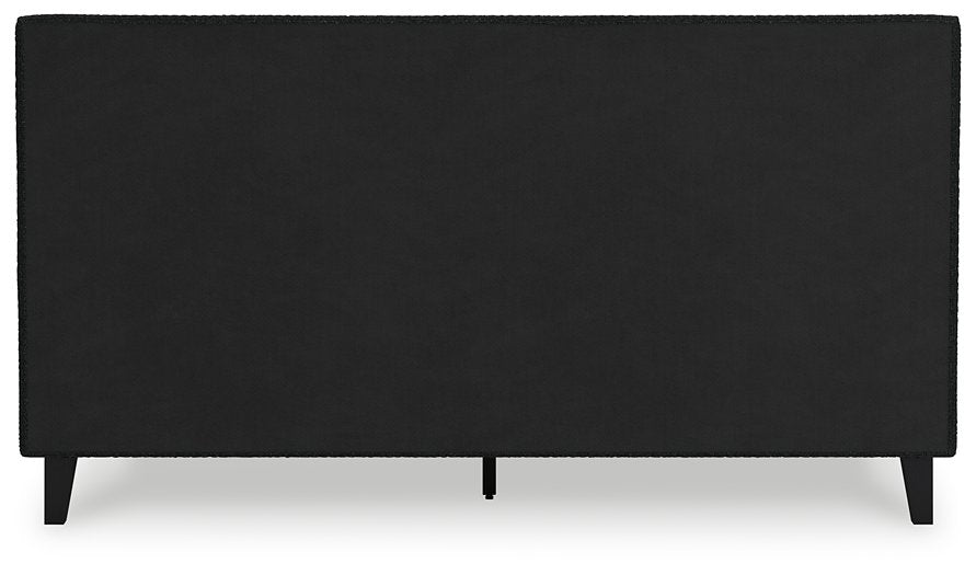 Cadmori Upholstered Bed with Roll Slats - Dow Furniture (ME)