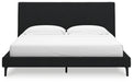 Cadmori Upholstered Bed with Roll Slats - Dow Furniture (ME)