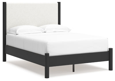 Cadmori Upholstered Bed - Dow Furniture (ME)