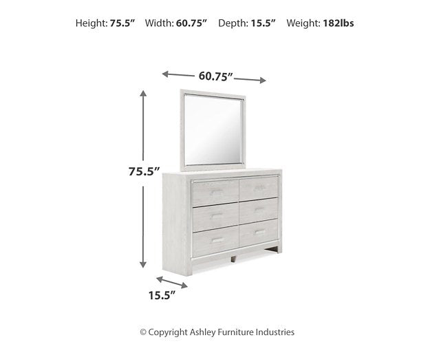 Altyra Dresser and Mirror - Dow Furniture (ME)