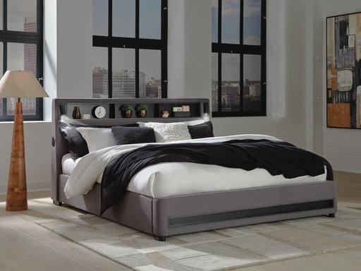 Verishaw Upholstered Bed - Dow Furniture (ME)