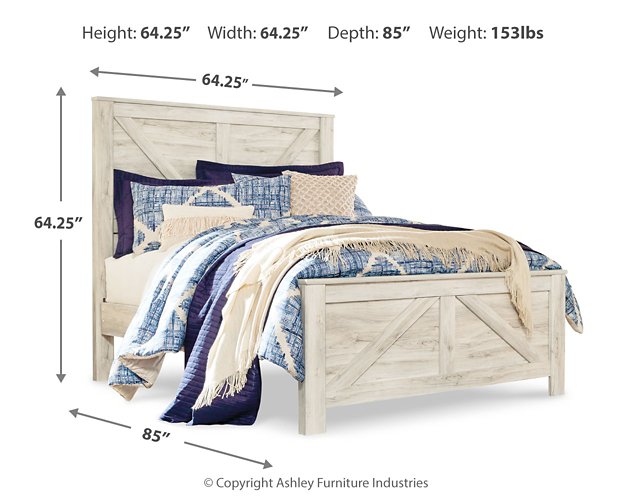 Bellaby Crossbuck Bed - Dow Furniture (ME)