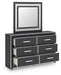 Zuraleus Dresser and Mirror - Dow Furniture (ME)