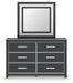 Zuraleus Dresser and Mirror - Dow Furniture (ME)