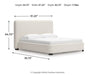 Brintstreet Upholstered Bed - Dow Furniture (ME)