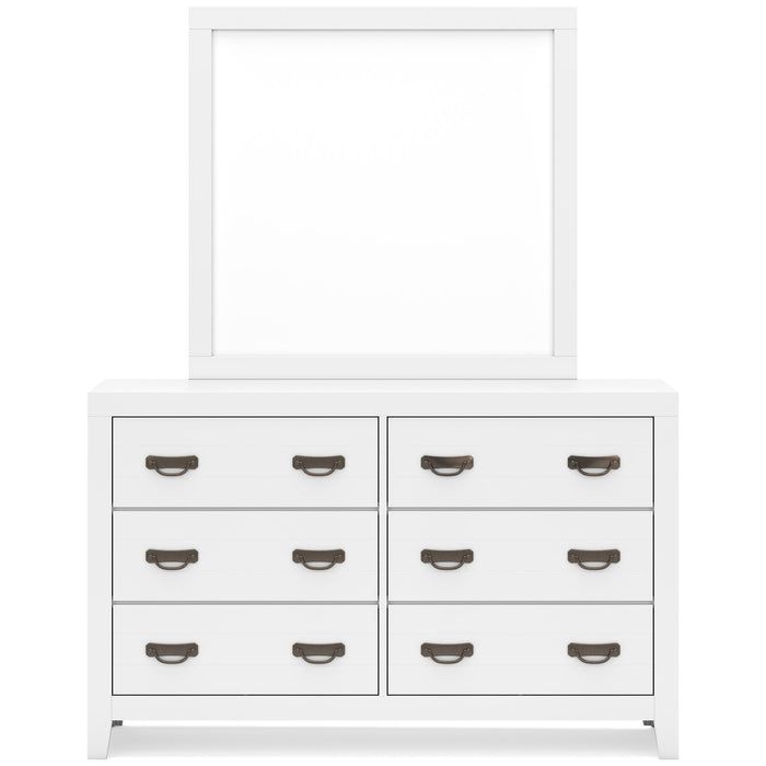 Binterglen Dresser and Mirror - Dow Furniture (ME)
