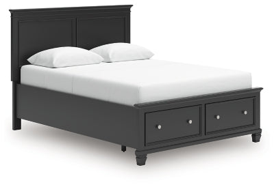 Lanolee Panel Storage Bed - Dow Furniture (ME)
