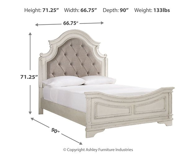 Realyn Upholstered Bed - Dow Furniture (ME)