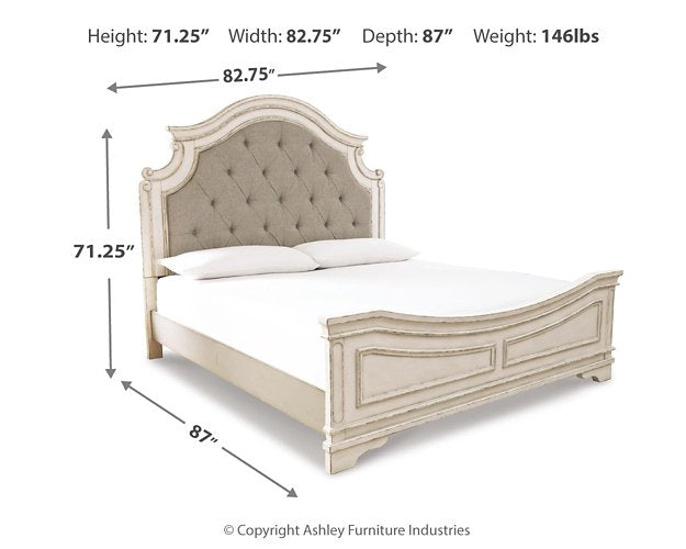 Realyn Upholstered Bed - Dow Furniture (ME)