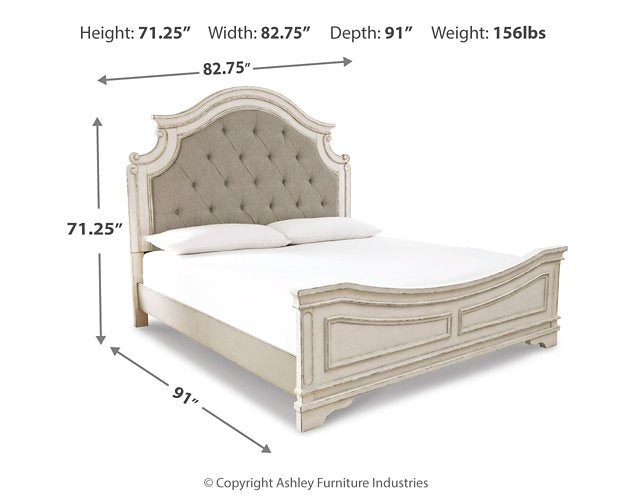 Realyn Upholstered Bed - Dow Furniture (ME)