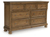 Feddinger Dresser - Dow Furniture (ME)