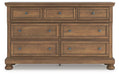 Feddinger Dresser - Dow Furniture (ME)