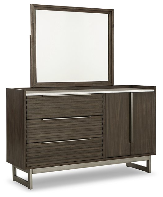 Arkenton Dresser and Mirror - Dow Furniture (ME)