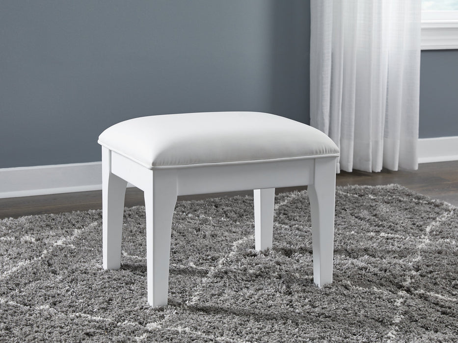 Chalanna Vanity Stool - Dow Furniture (ME)
