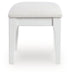 Chalanna Vanity Stool - Dow Furniture (ME)