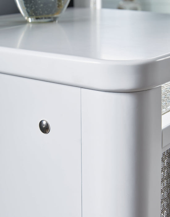 Chalanna Vanity with Mirror - Dow Furniture (ME)