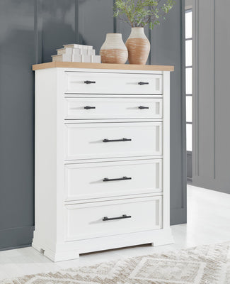 Ashbryn Chest of Drawers - Dow Furniture (ME)