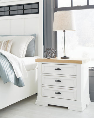 Ashbryn Nightstand - Dow Furniture (ME)