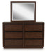 Dilenno Dresser and Mirror - Dow Furniture (ME)